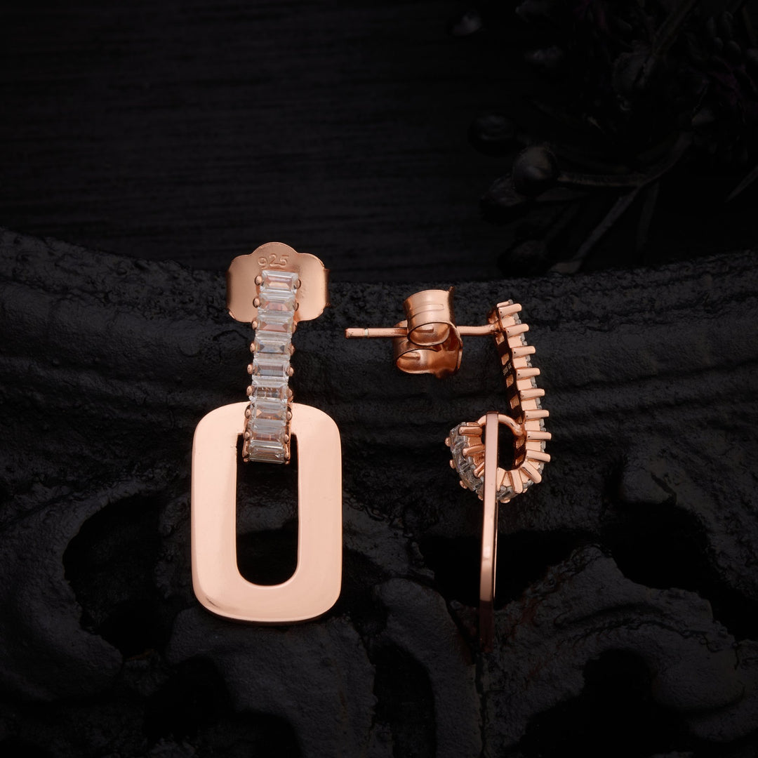 Blush Frame Danglers
