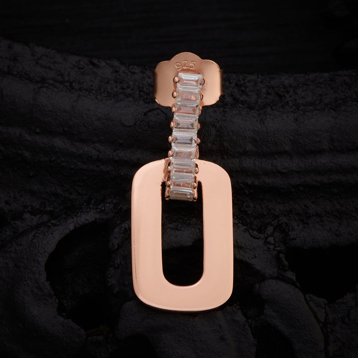 Blush Frame Danglers