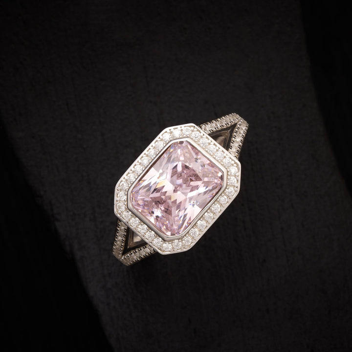 Recta-Pink Ring