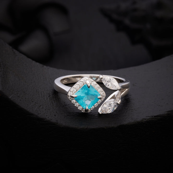 Aquamarine Grace Ring