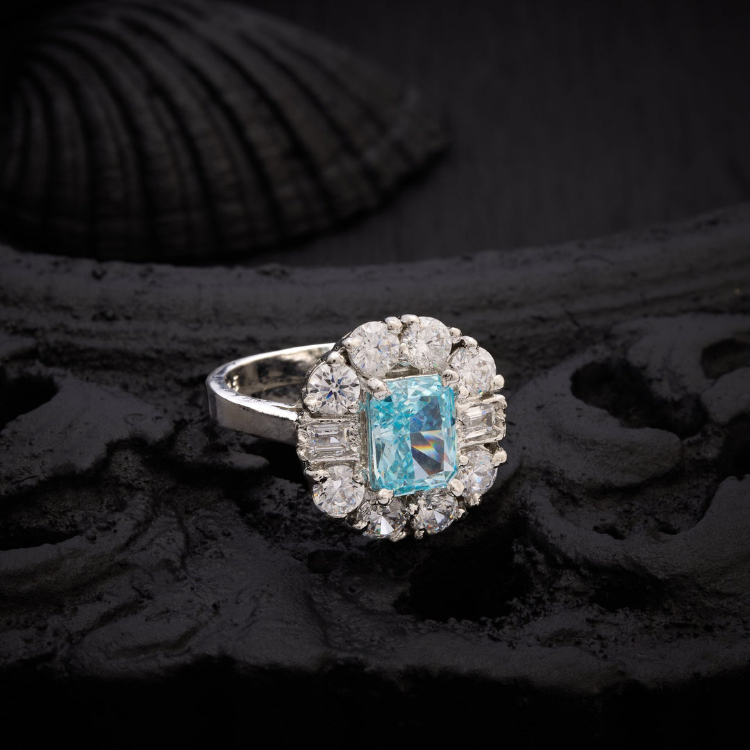 Blue-Flore Ring