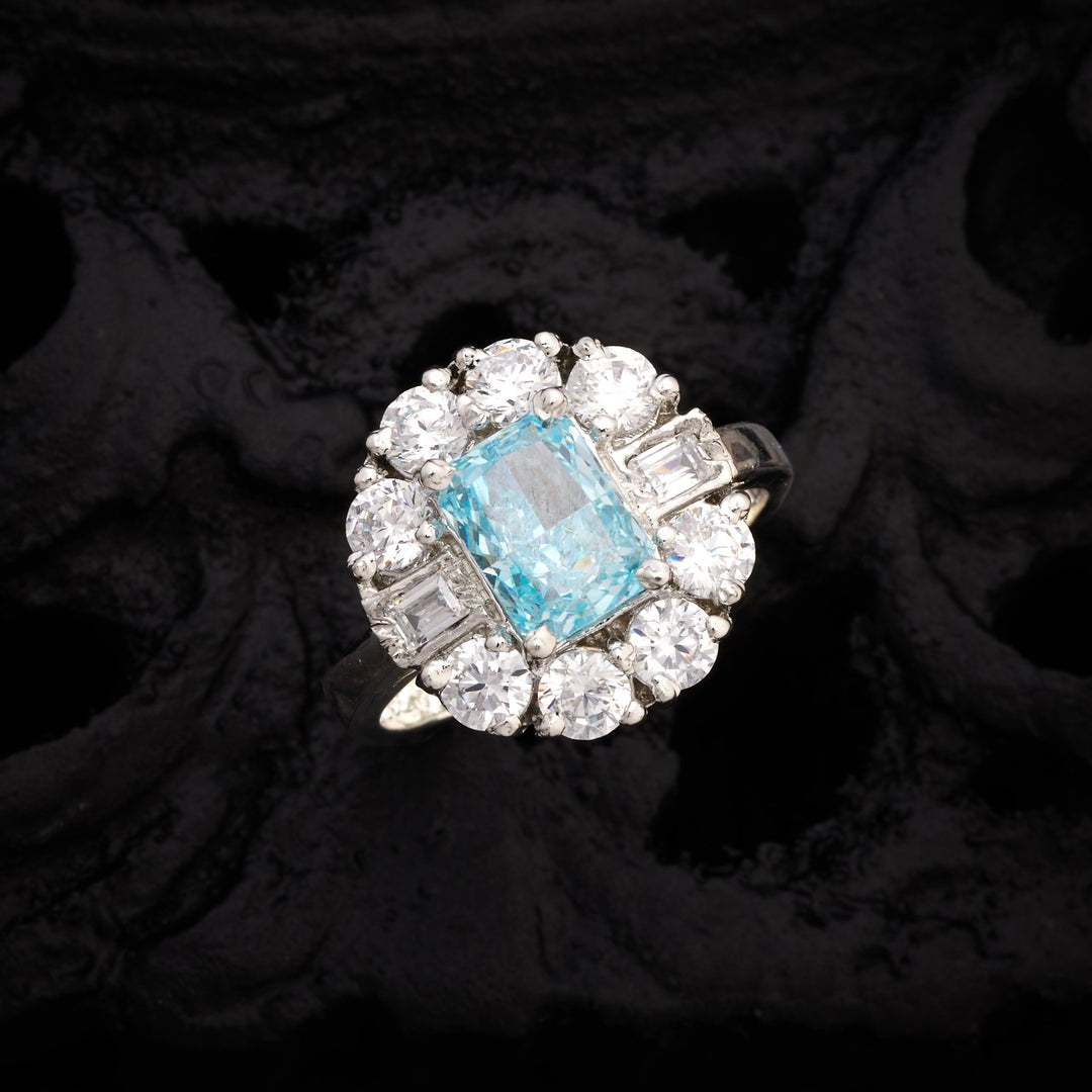 Blue-Flore Ring