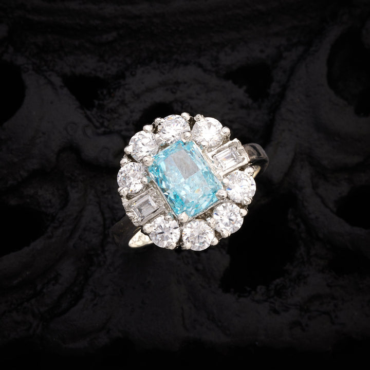 Blue-Flore Ring