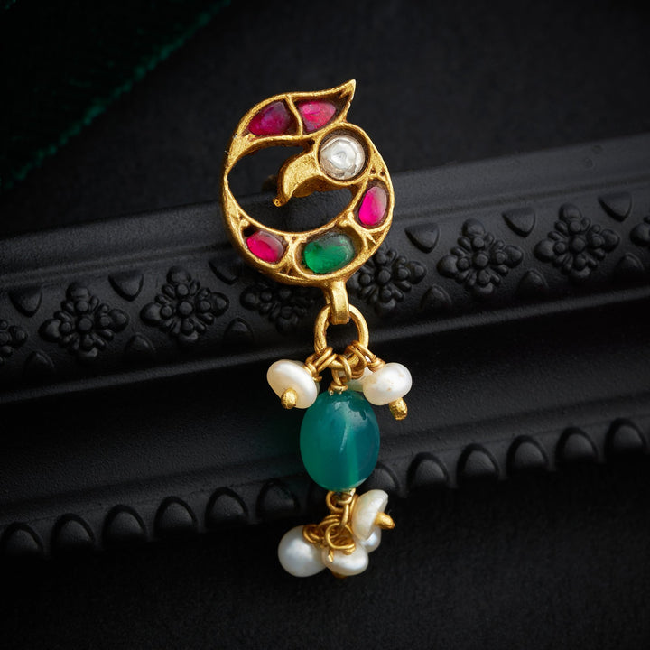 Kundan Kalgi Studs