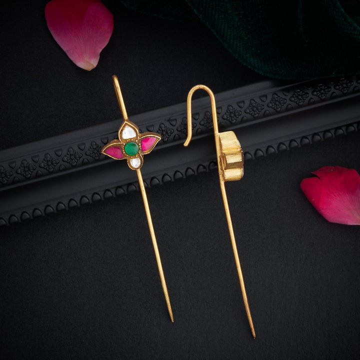 Shahi Gulnaar Kundan Ear Cuff