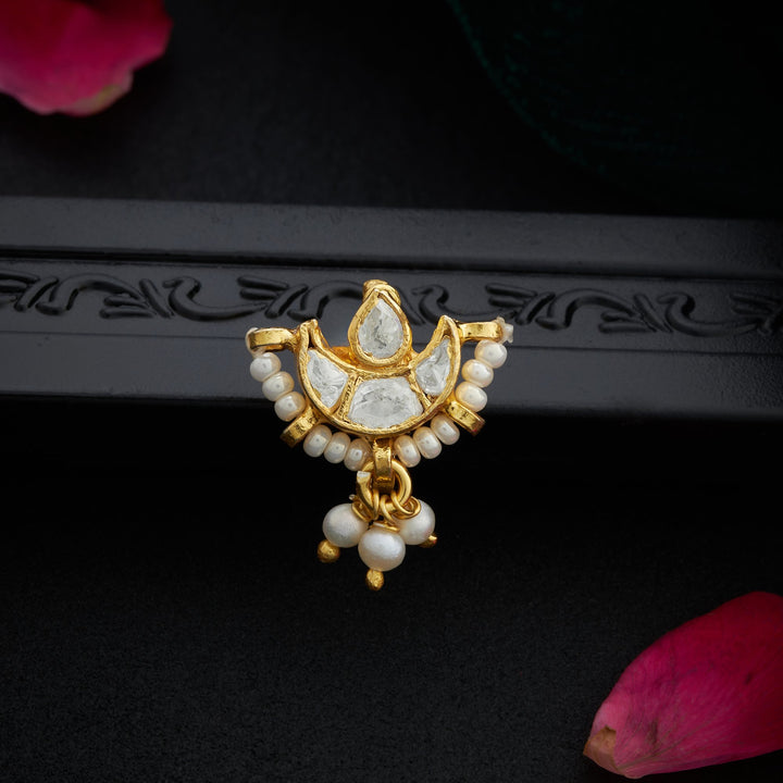 Chandrika Moissanite Nose Pin