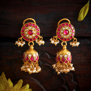 Florara kundan Jhumka