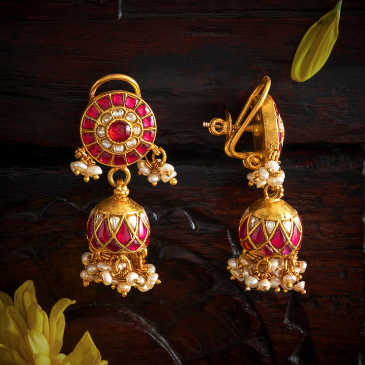 Florara kundan Jhumka