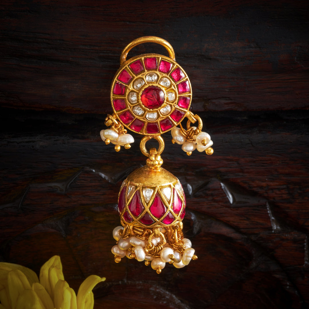 Florara kundan Jhumka