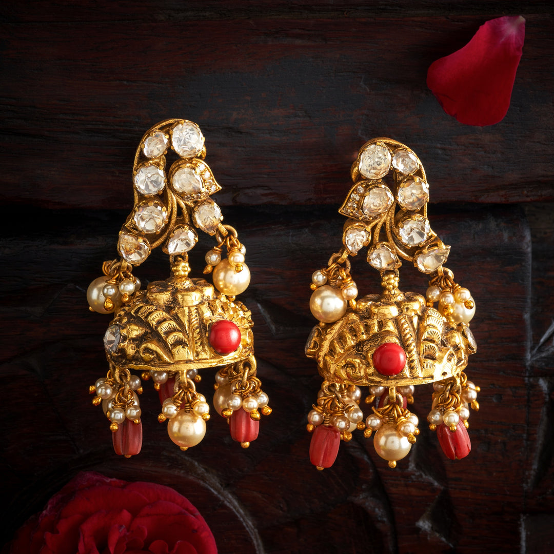 Maylora Nakshi Jhumka