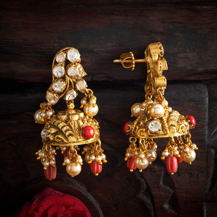 Maylora Nakshi Jhumka