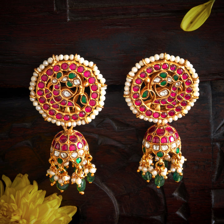 Moriya Kundan Jhumka