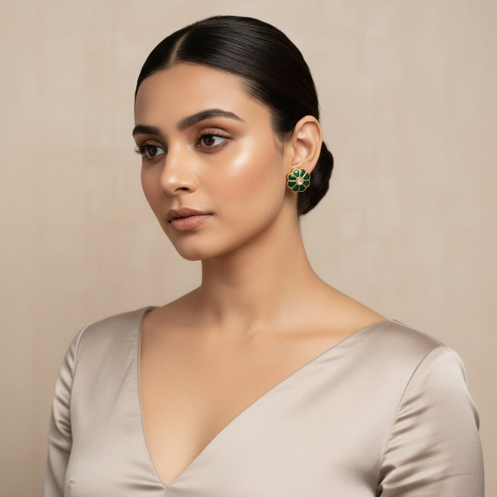 Tarika Kundan Studs