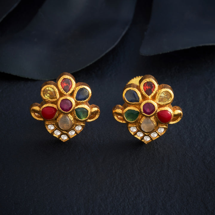 Saptamani Stone Studs