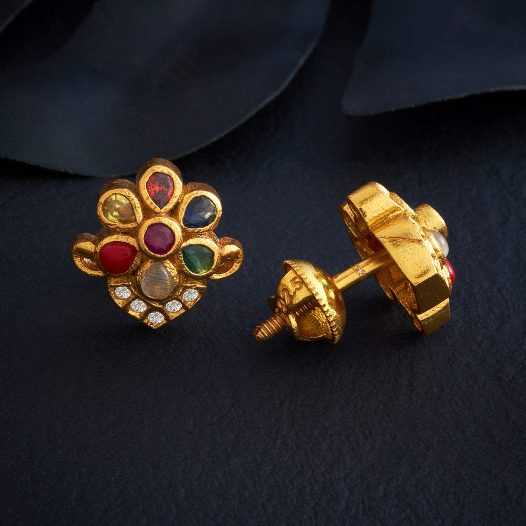 Saptamani Stone Studs