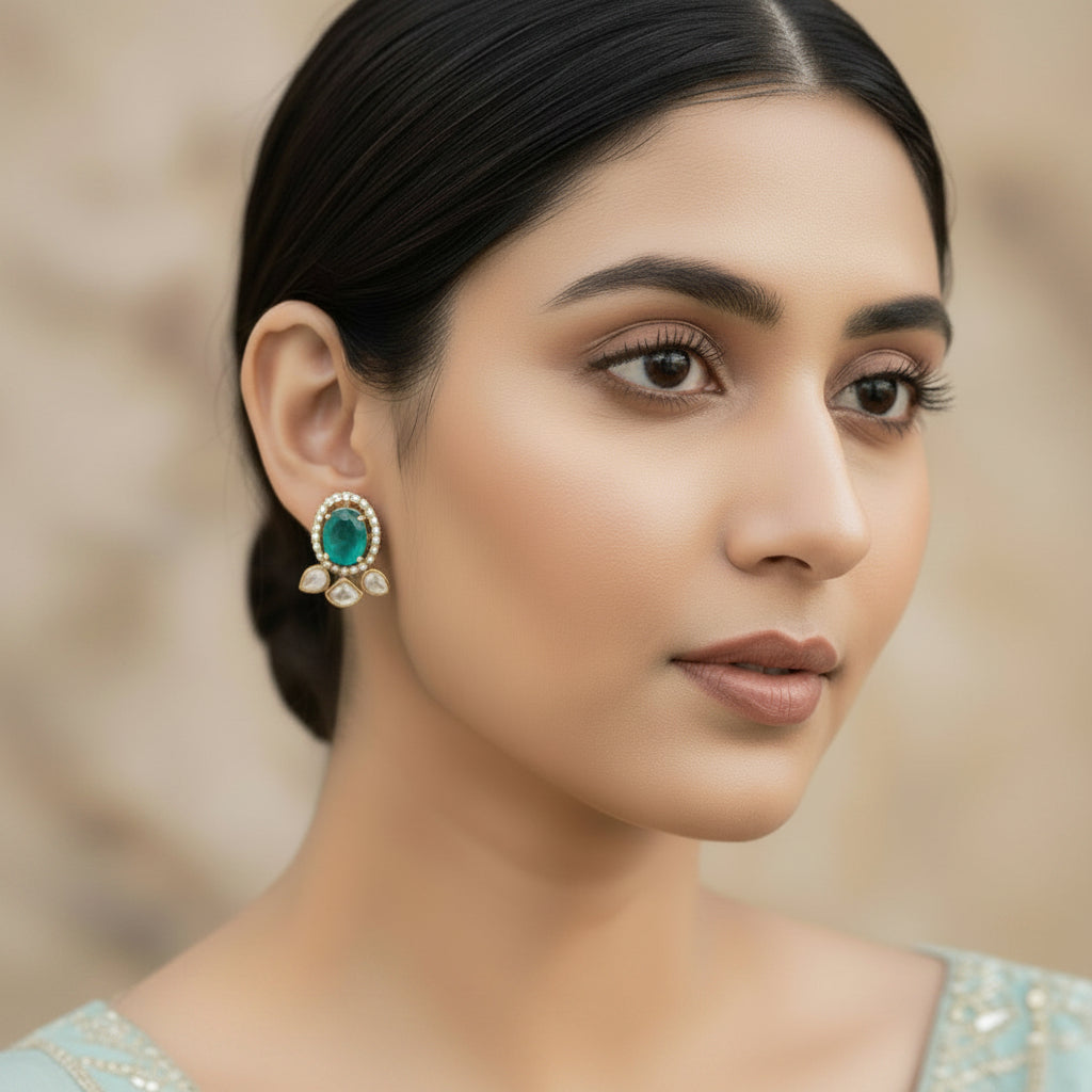 Zarnika Moissanite Studs