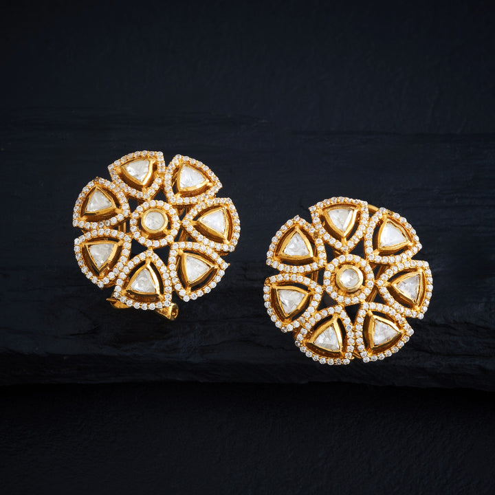 Varnika Moissanite Studs