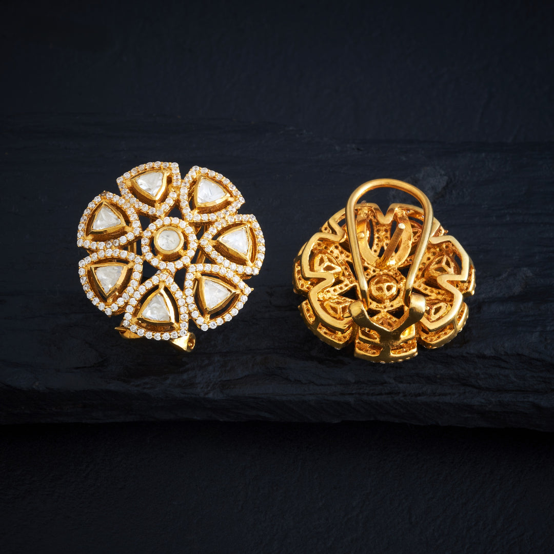 Varnika Moissanite Studs