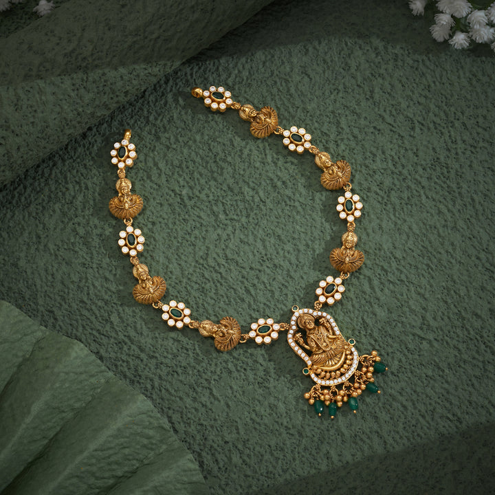Maniratika Laxmi Temple Necklace