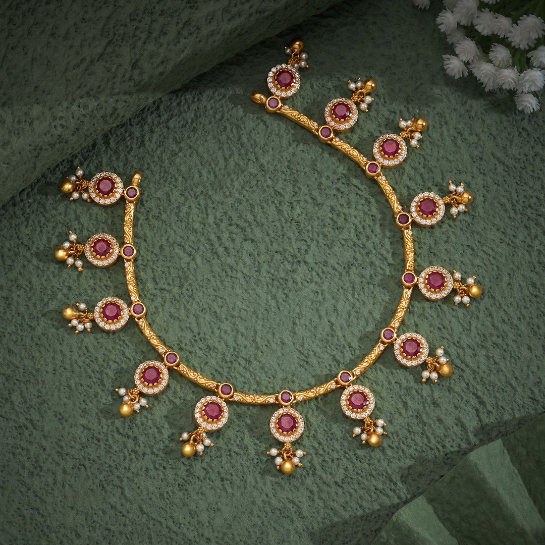 Padmaratna Stone Necklace