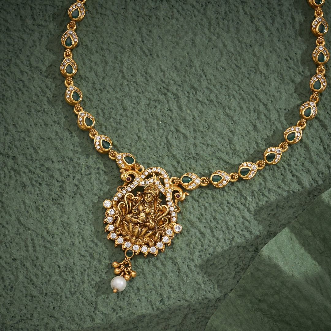 Hiranyavalli Laxmi Temple Necklace