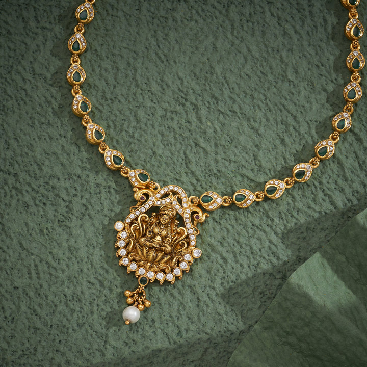 Hiranyavalli Laxmi Temple Necklace