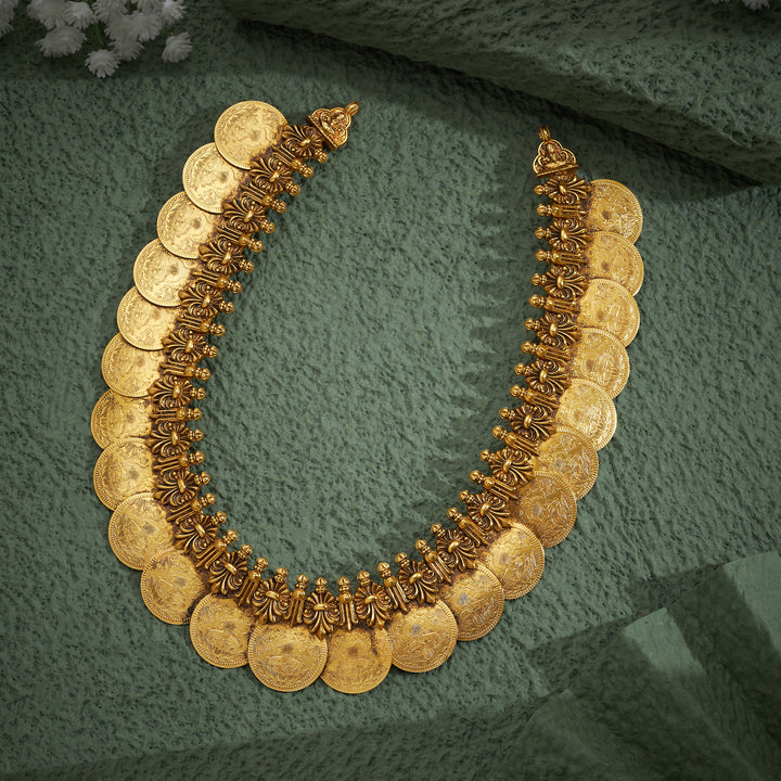 Manimala Kasu Temple Necklace