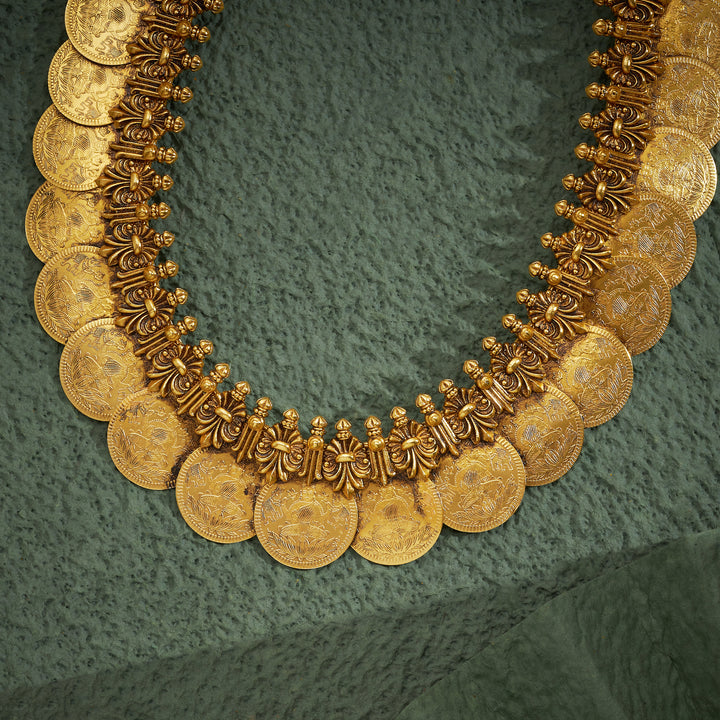 Manimala Kasu Temple Necklace
