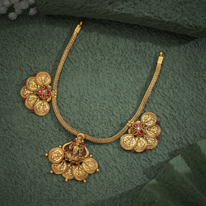 Hemangi Kasu Temple Necklace