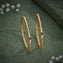 Oval-Rosy Stone Bangles
