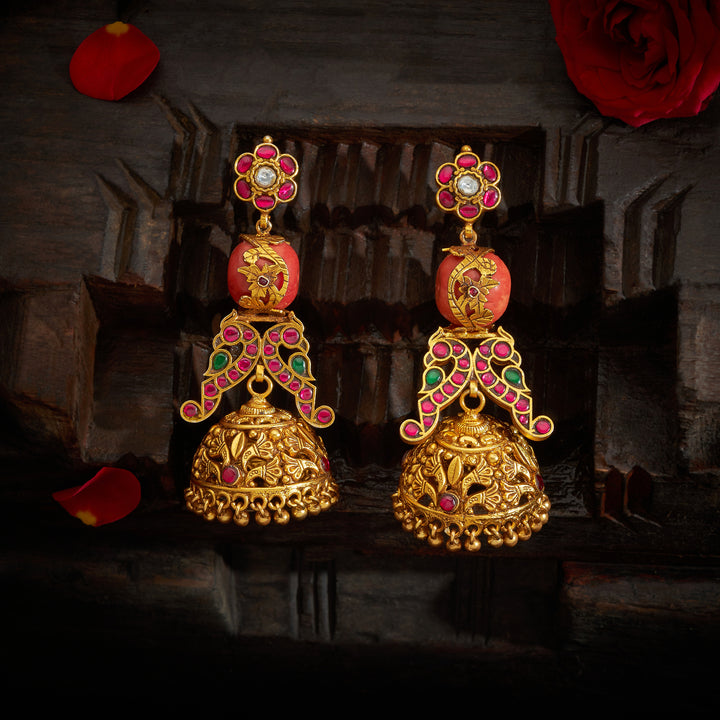 Mor-Pankh Antique Danglers