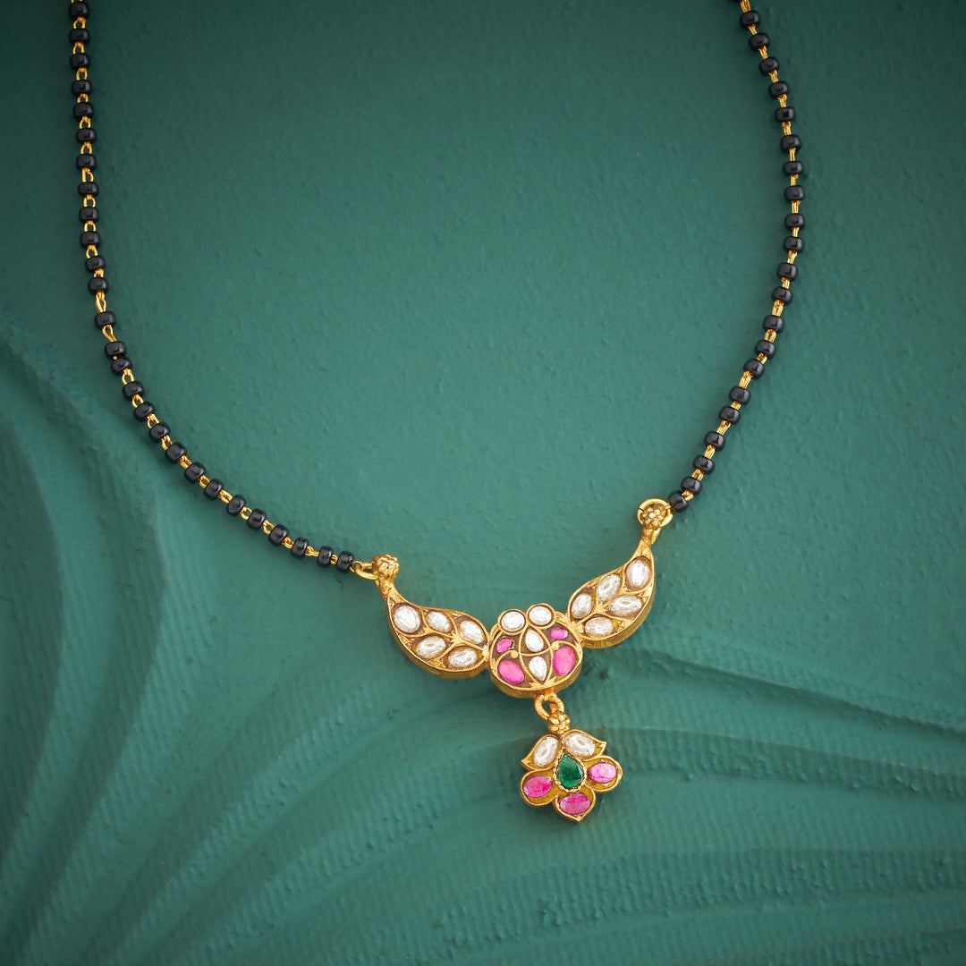 Parrot Kundan Mangalsutra