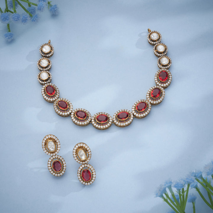 Manikaara Victorian Necklace Set