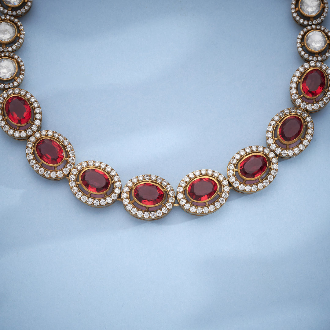 Manikaara Victorian Necklace Set