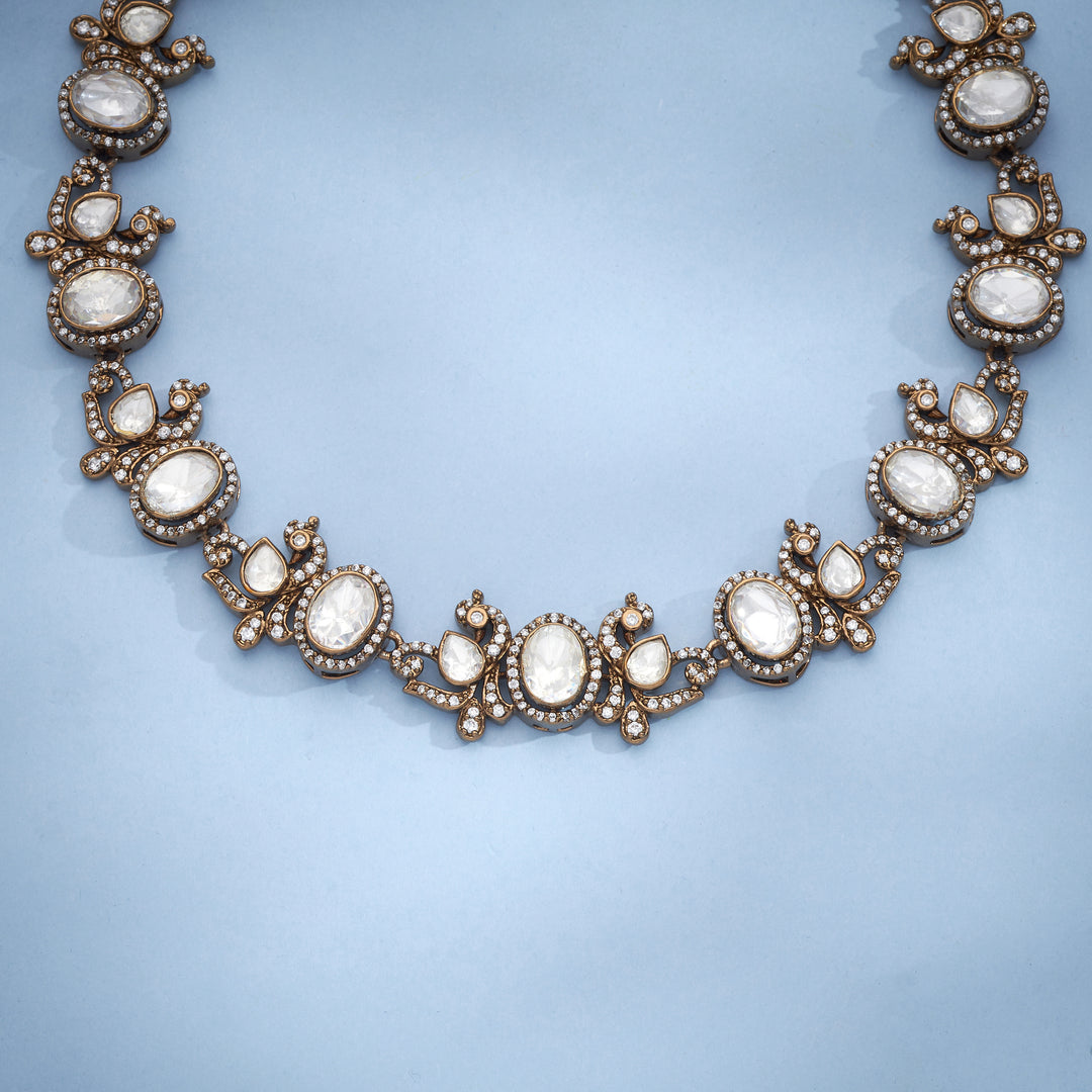 Hiranmayi Moissanite Necklace