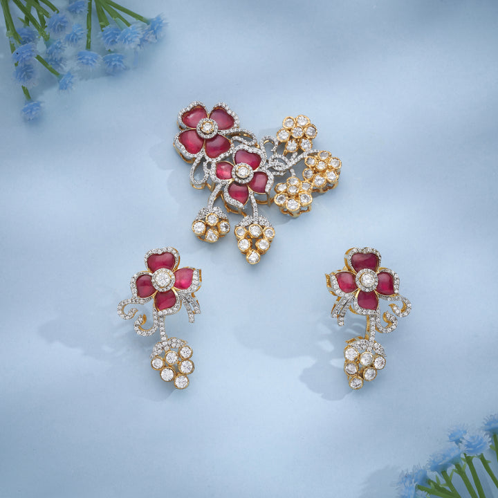 Avirika CZ Pendant Set