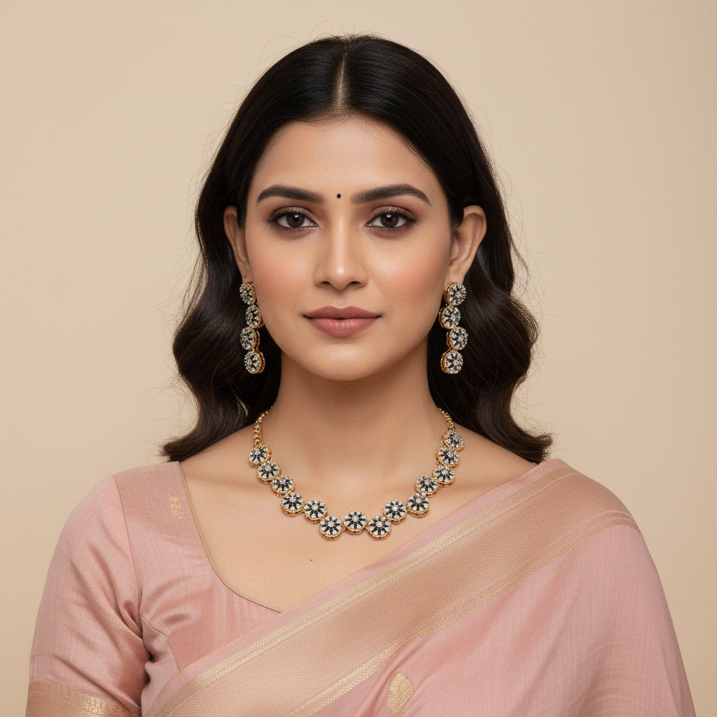 Swarnika CZ Necklace Set