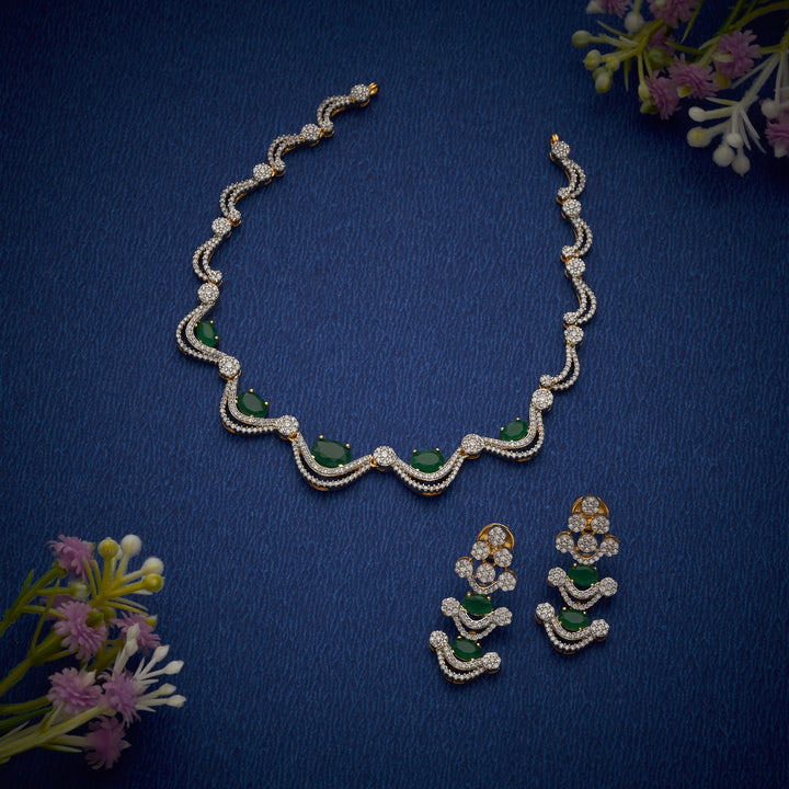 Jewel Atelier CZ Necklace Set