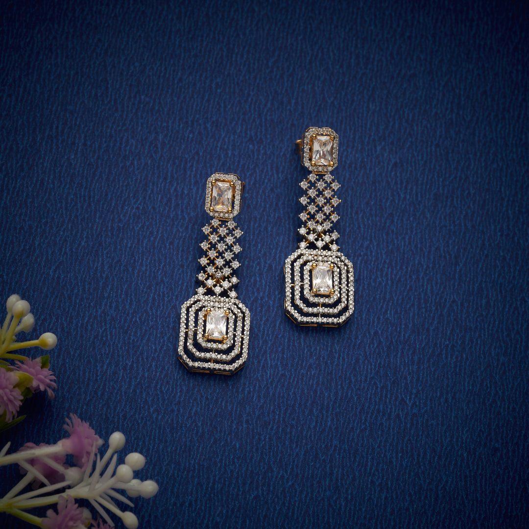 Zariya Luxe CZ Necklace Set