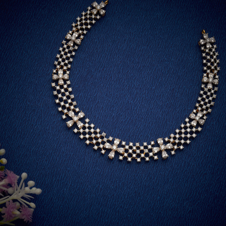 Sunheri Stories CZ Necklace Set