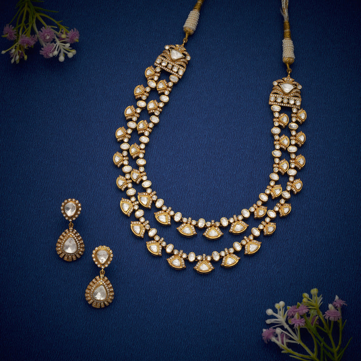 Suvarna Moissanite Necklace Set