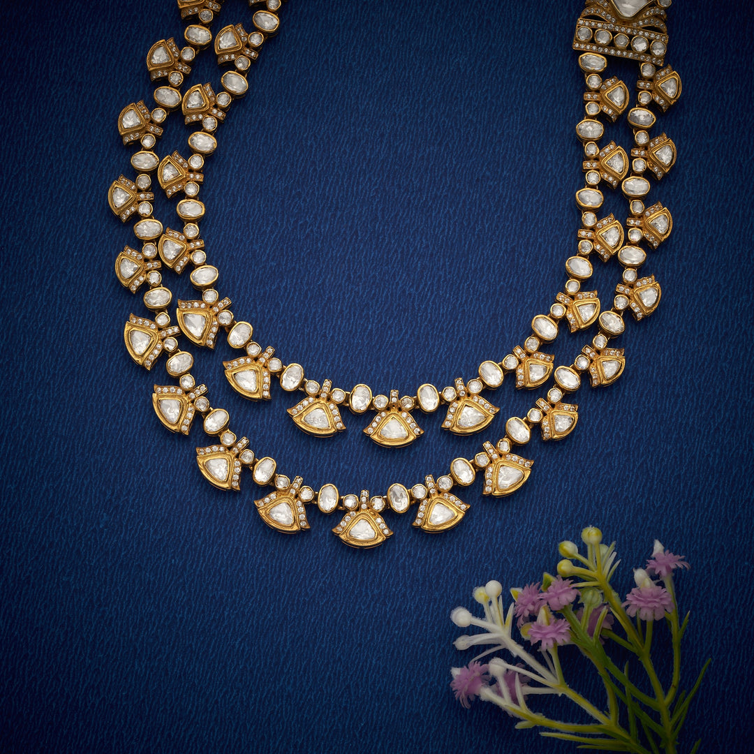 Suvarna Moissanite Necklace Set