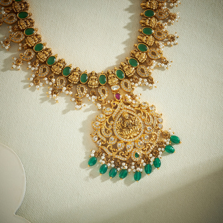 Sudarshana Temple Necklace