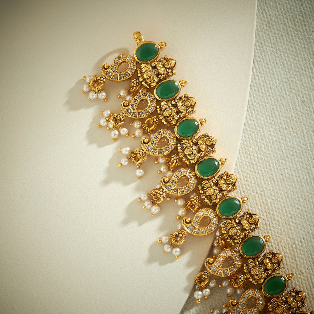 Sudarshana Temple Necklace