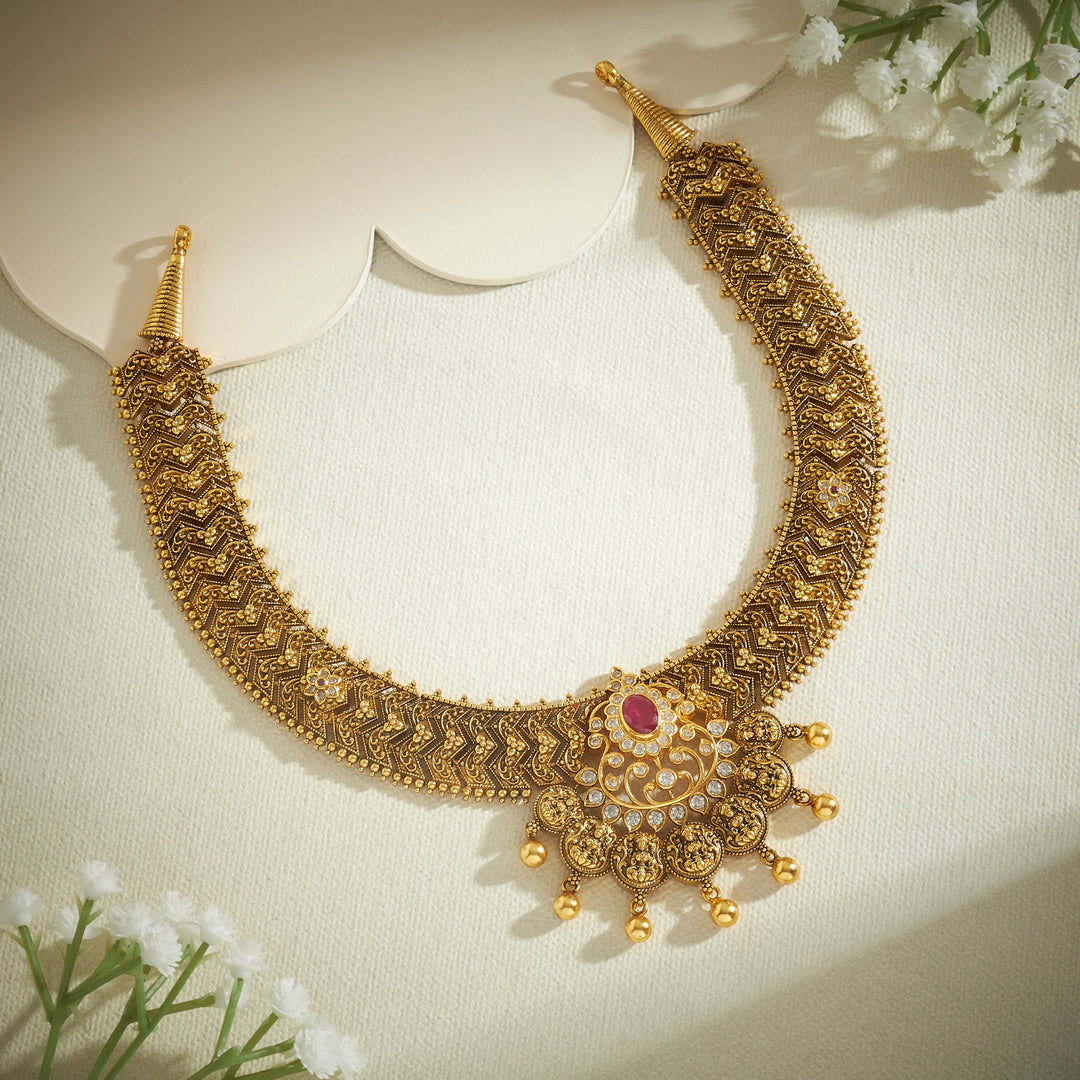 Shrinidhi Temple Necklace