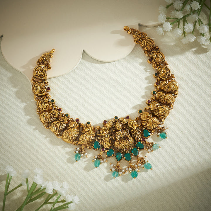 Charulika Temple Necklace