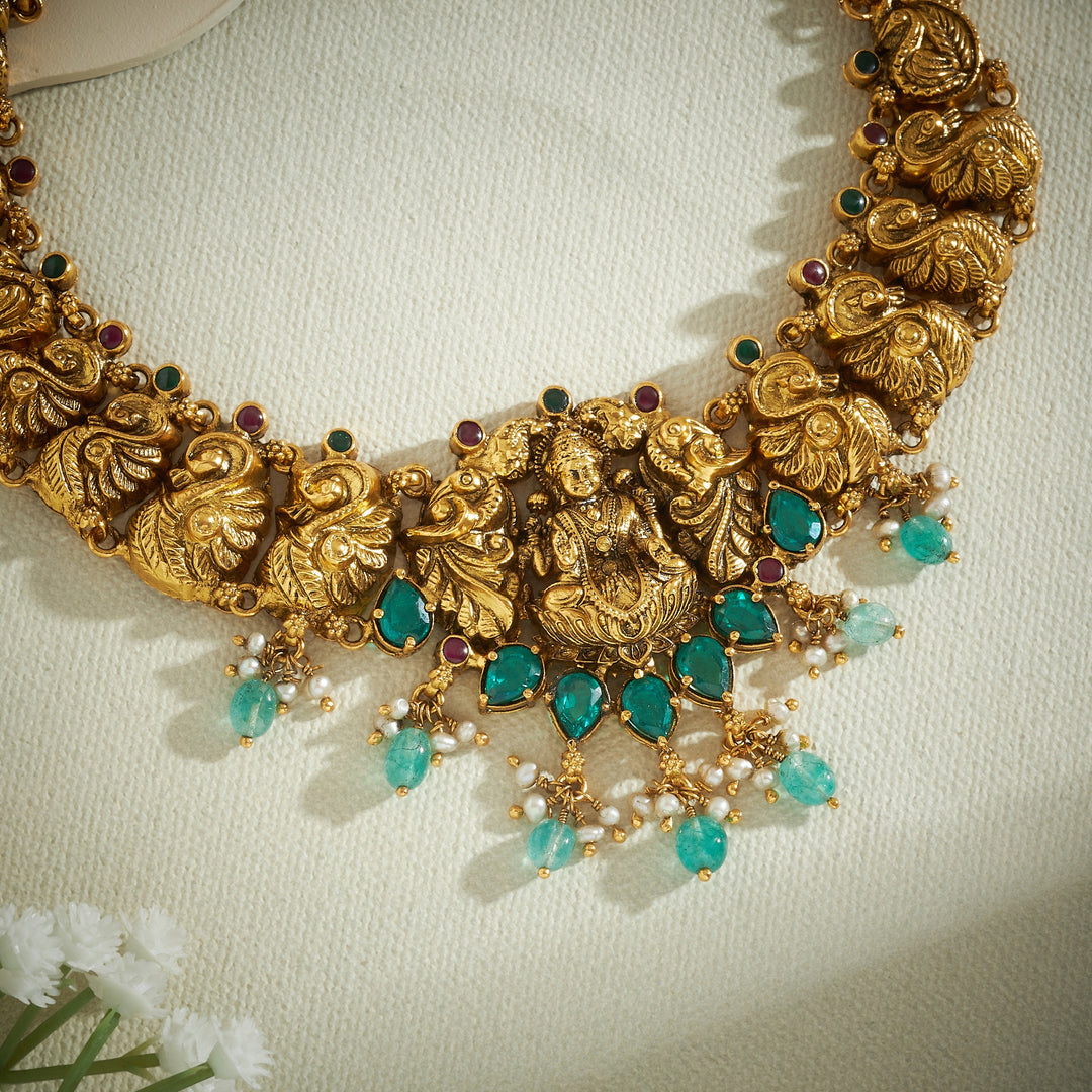 Charulika Temple Necklace