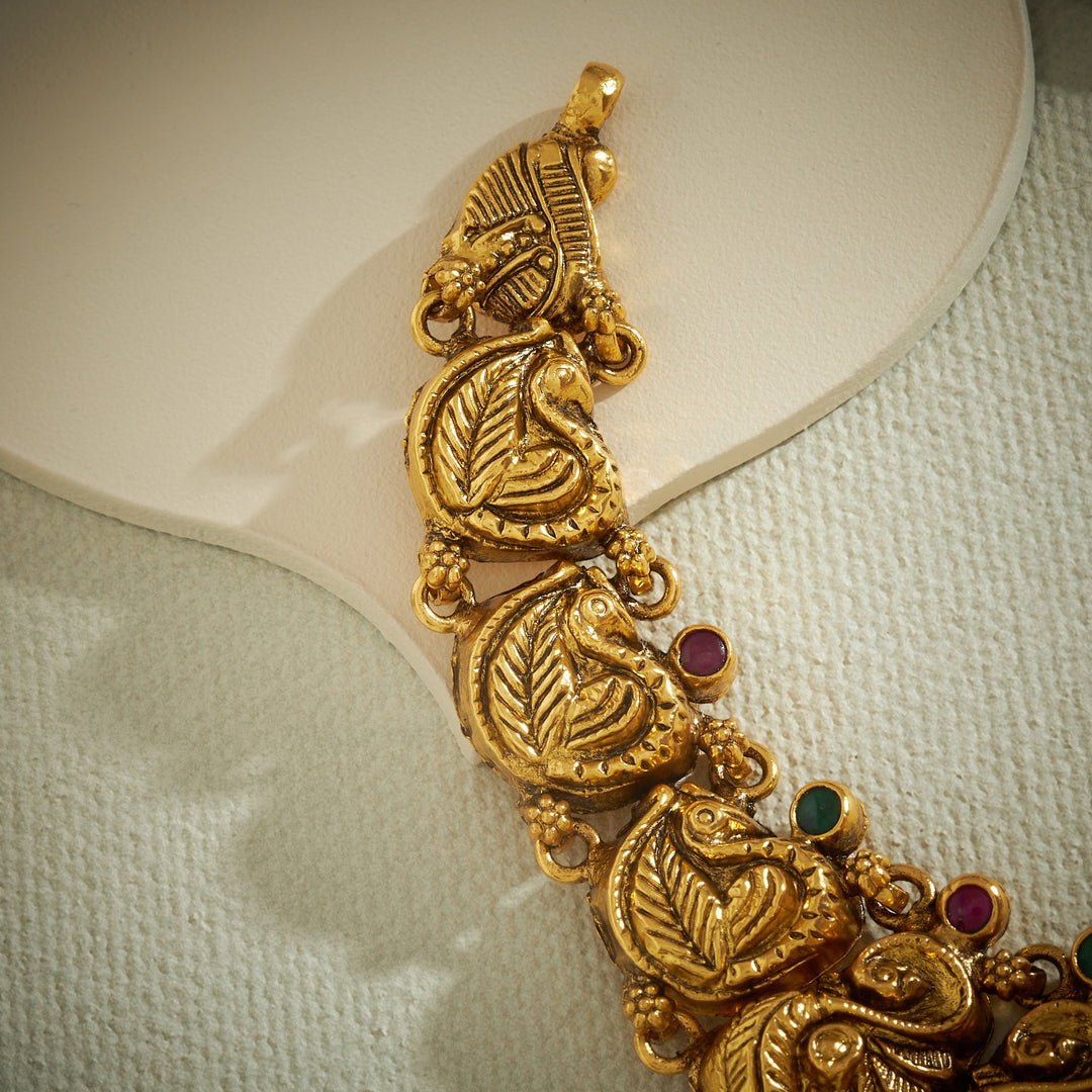 Charulika Temple Necklace