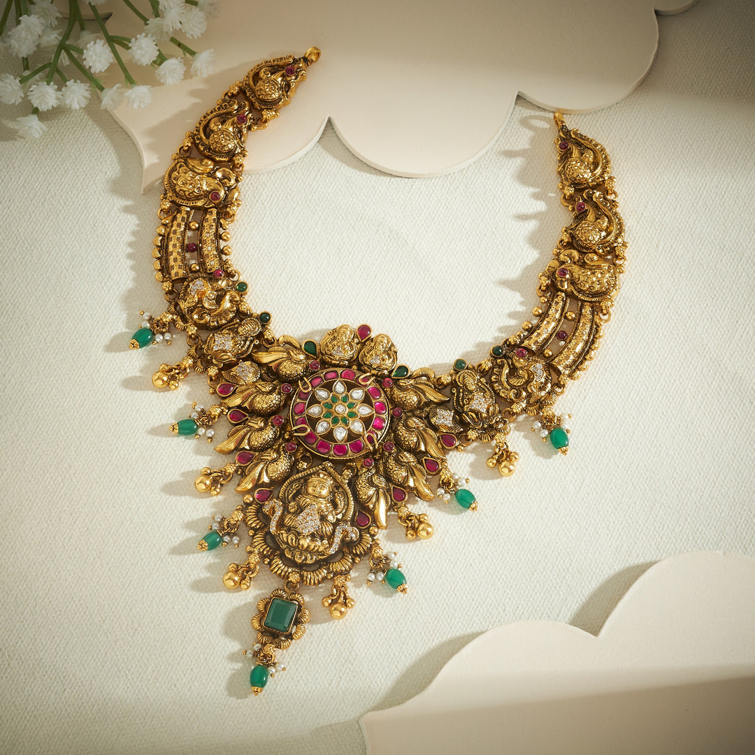 Varnishi Temple Necklace