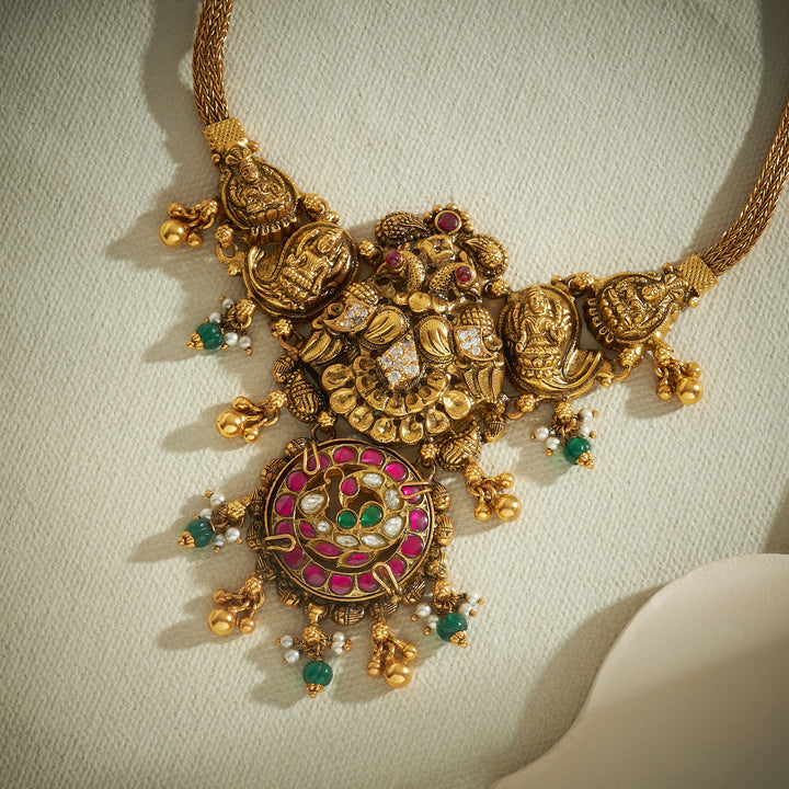 Ratnovali Temple Necklace